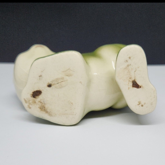 Vintage Mid Century TEVVY Ceramic Cat Diffuser, Green - Picture 6 of 9